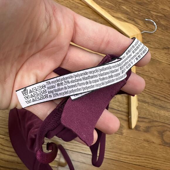 Victoria's Secret T-Shirt Lightly Lined Deep Purple Bra - Picture 5 of 6